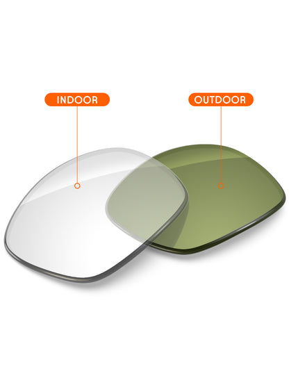 Adapt Green Photochromic Blue Light Blocking-Non-Polarized