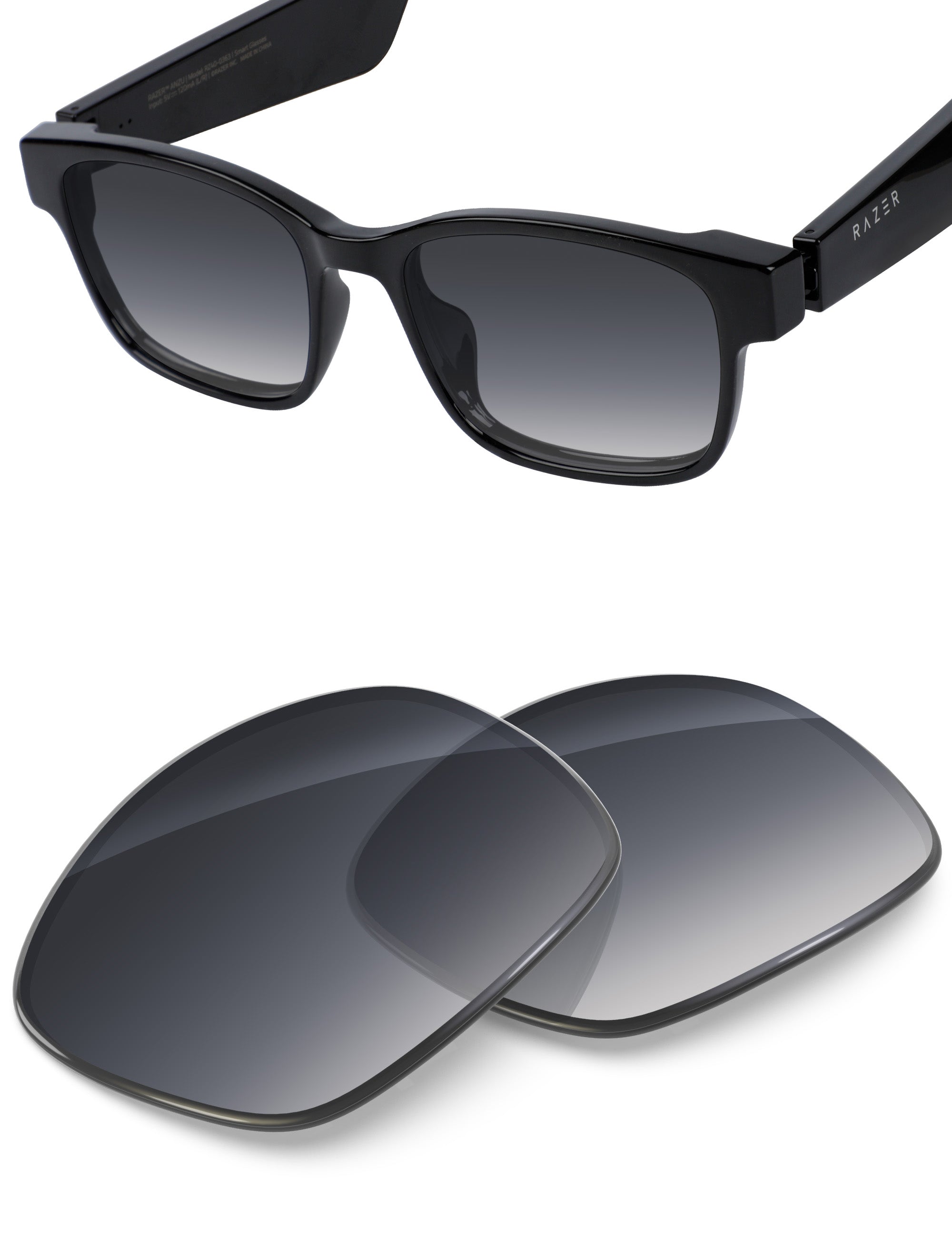 Gray Gradient-Non-Polarized