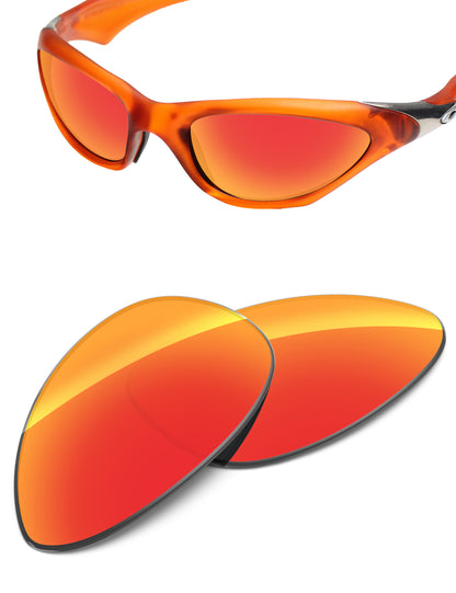 Fire Red FlashMirror™-Non-Polarized