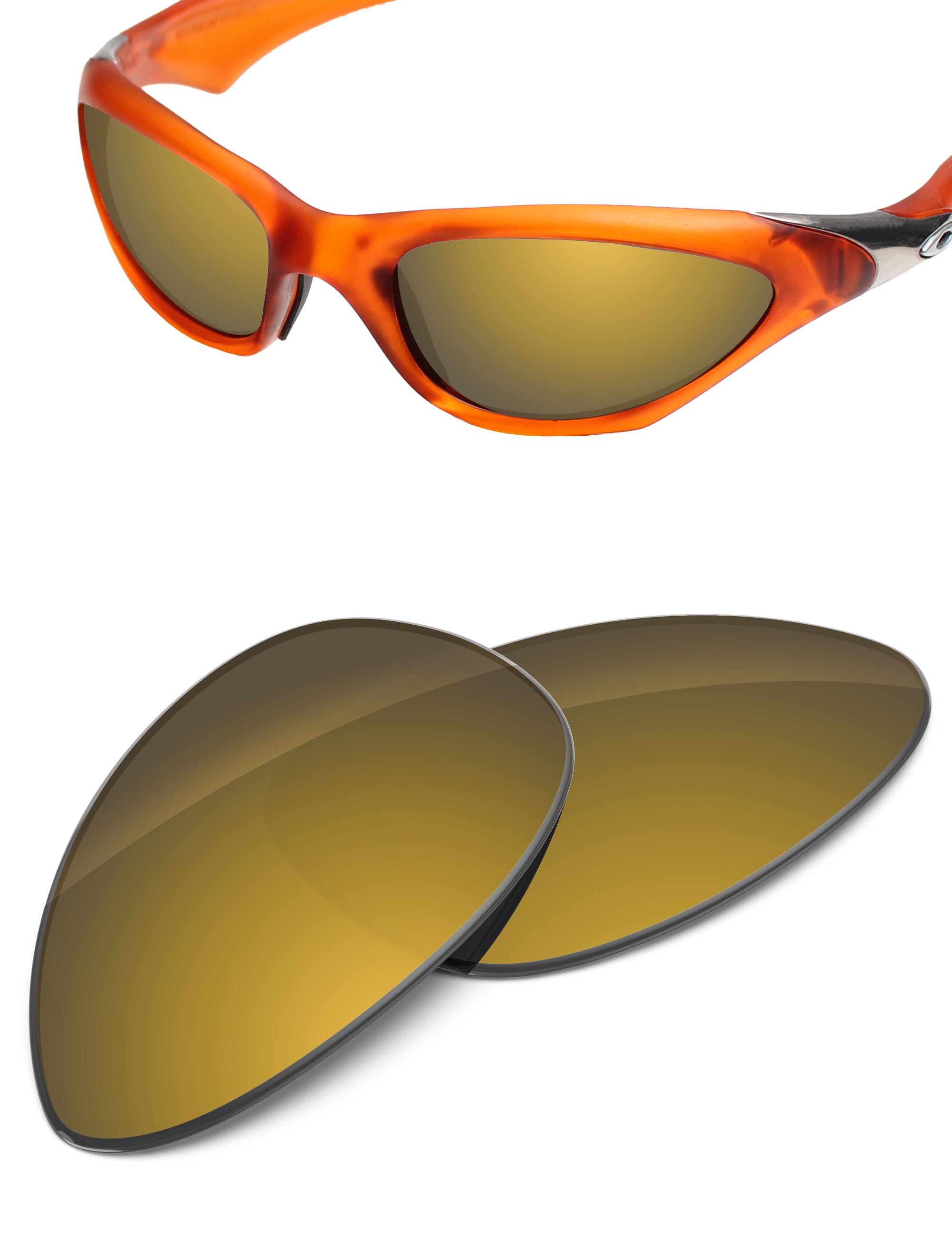Tungsten Gold FlashMirror™-Non-Polarized