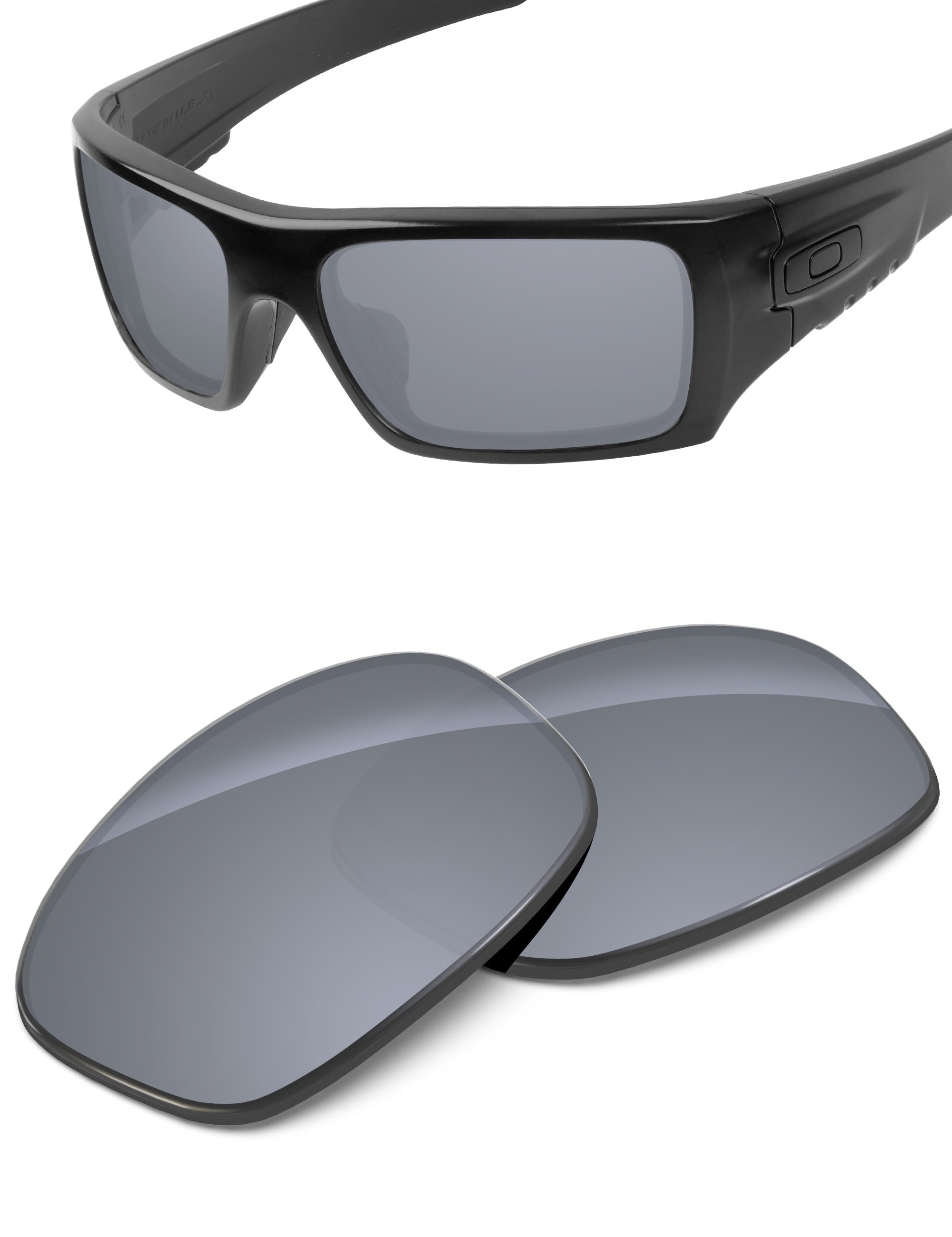 Silver Metallic FlashMirror™-Non-Polarized