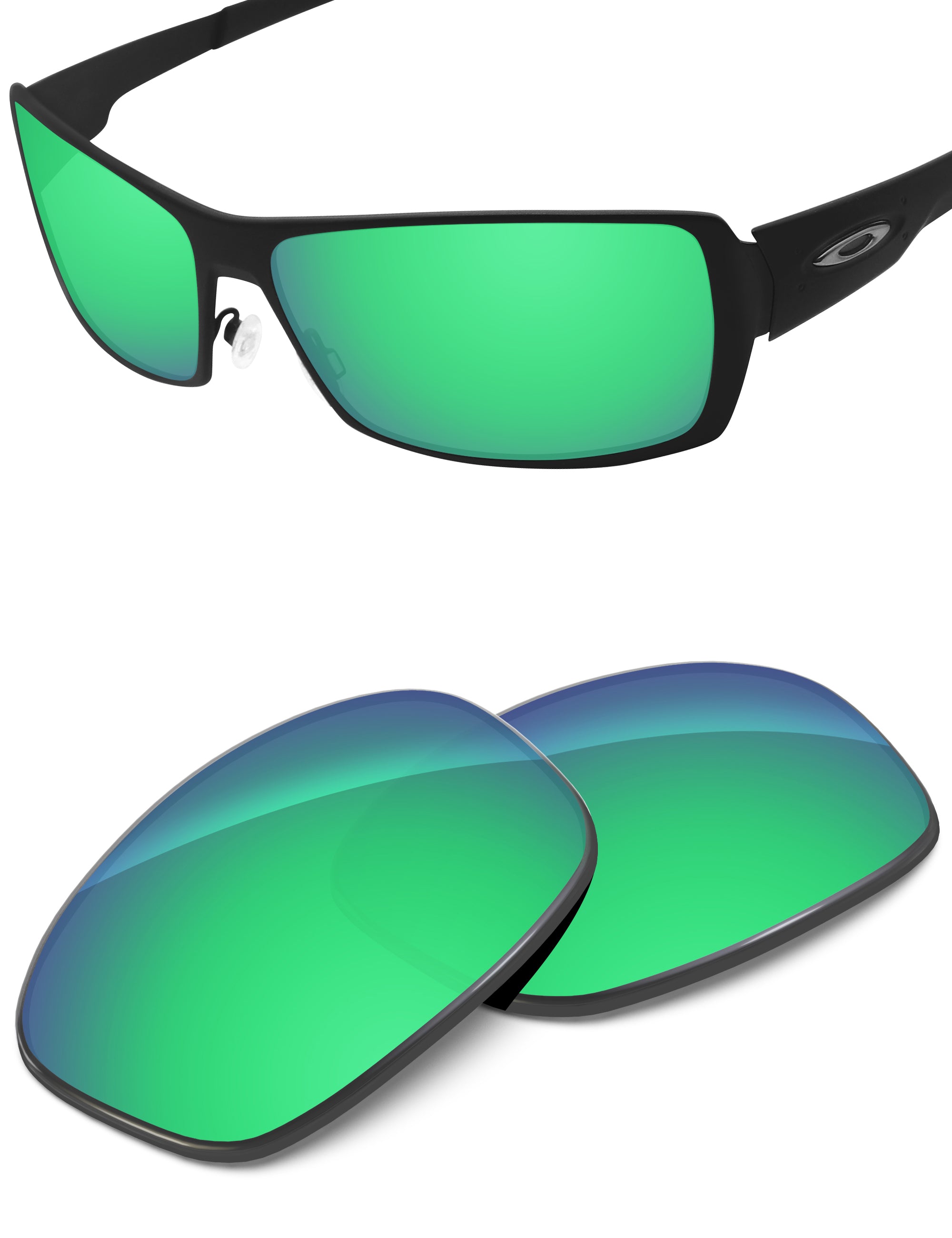 Emerald Green FlashMirror™-Non-Polarized