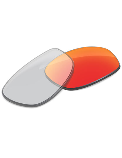Fire Red FlashMirror™ Photochromic-Non-Polarized