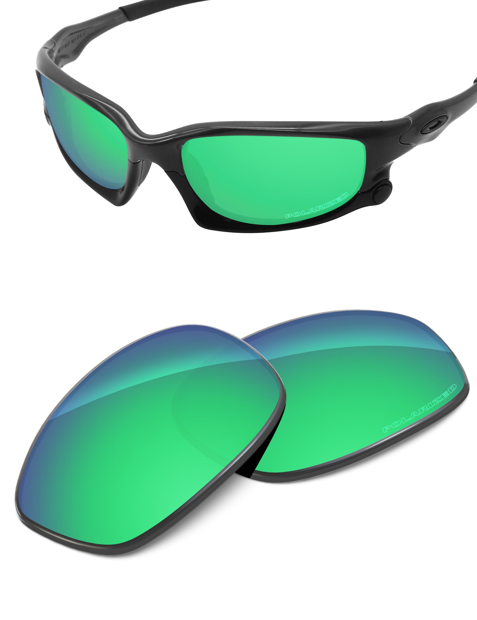 Emerald Green FlashMirror™-Polarized
