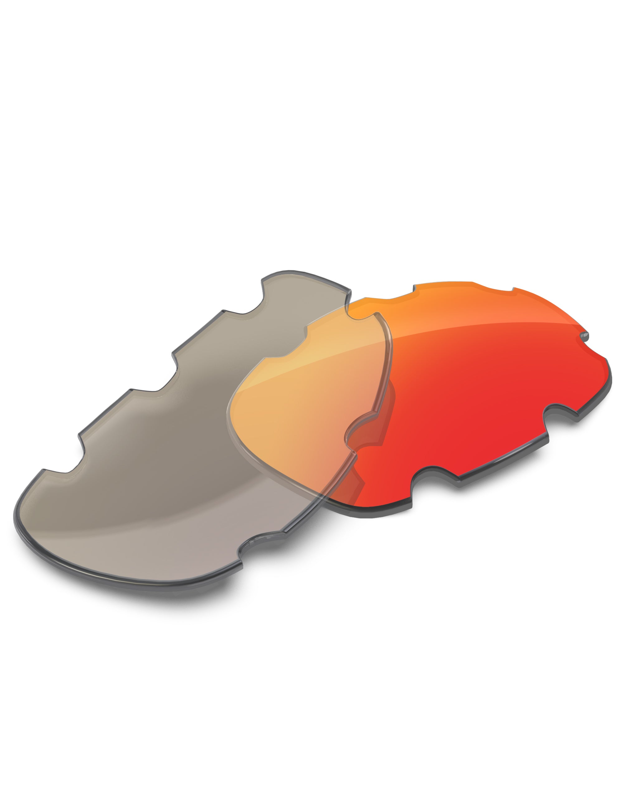 Fire Red FlashMirror™ Photochromic-Non-Polarized