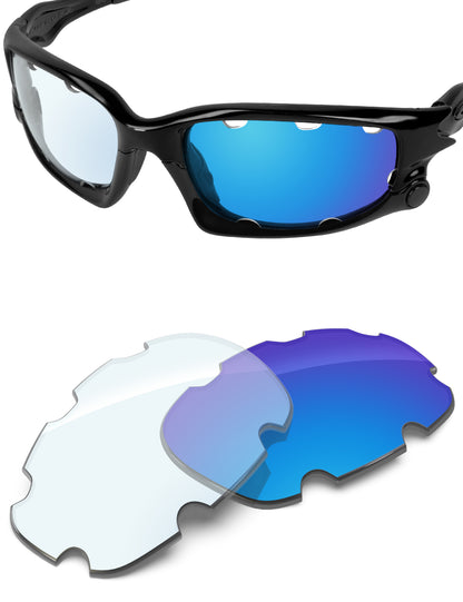 Sky Blue FlashMirror™ Photochromic-Non-Polarized
