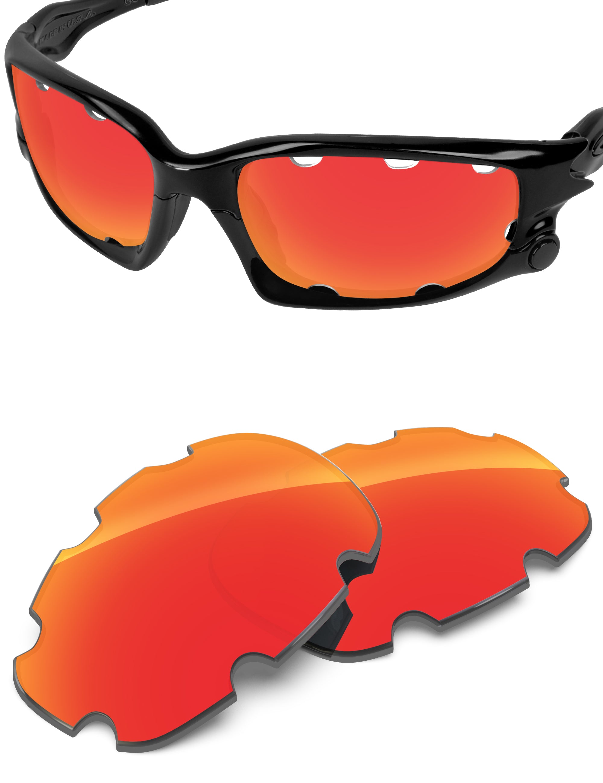 Fire Red FlashMirror™-Polarized