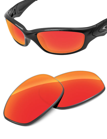 Fire Red FlashMirror™-Non-Polarized