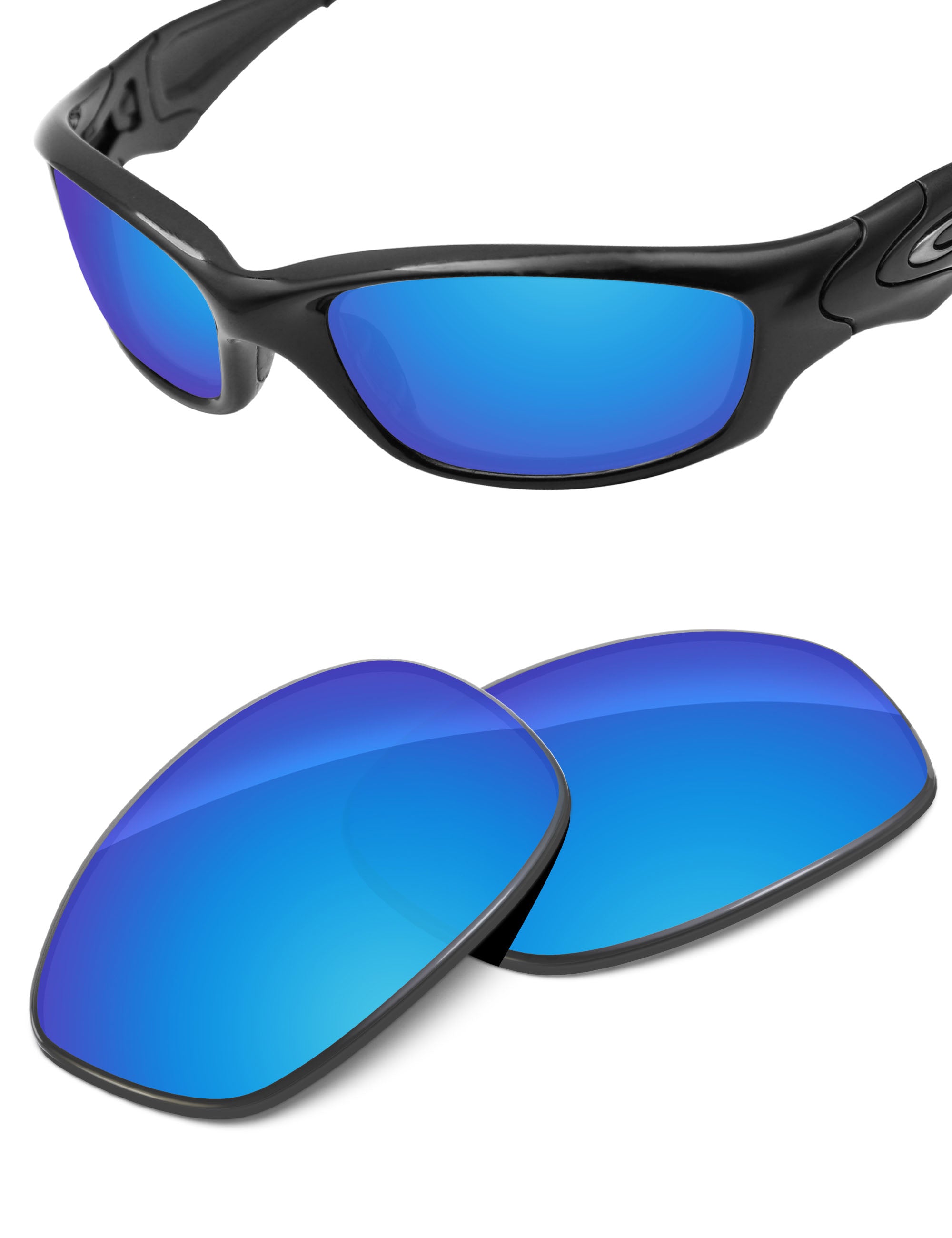 Sky Blue FlashMirror™-Non-Polarized