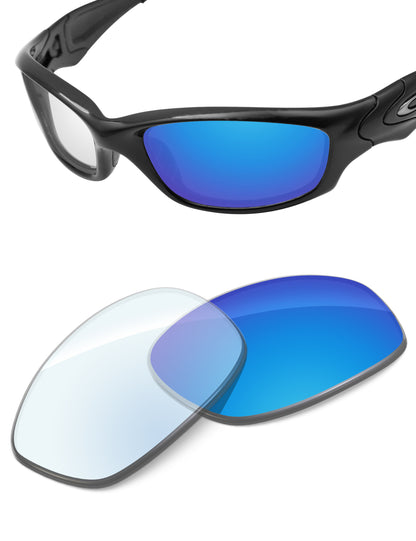 Sky Blue FlashMirror™ Photochromic-Non-Polarized