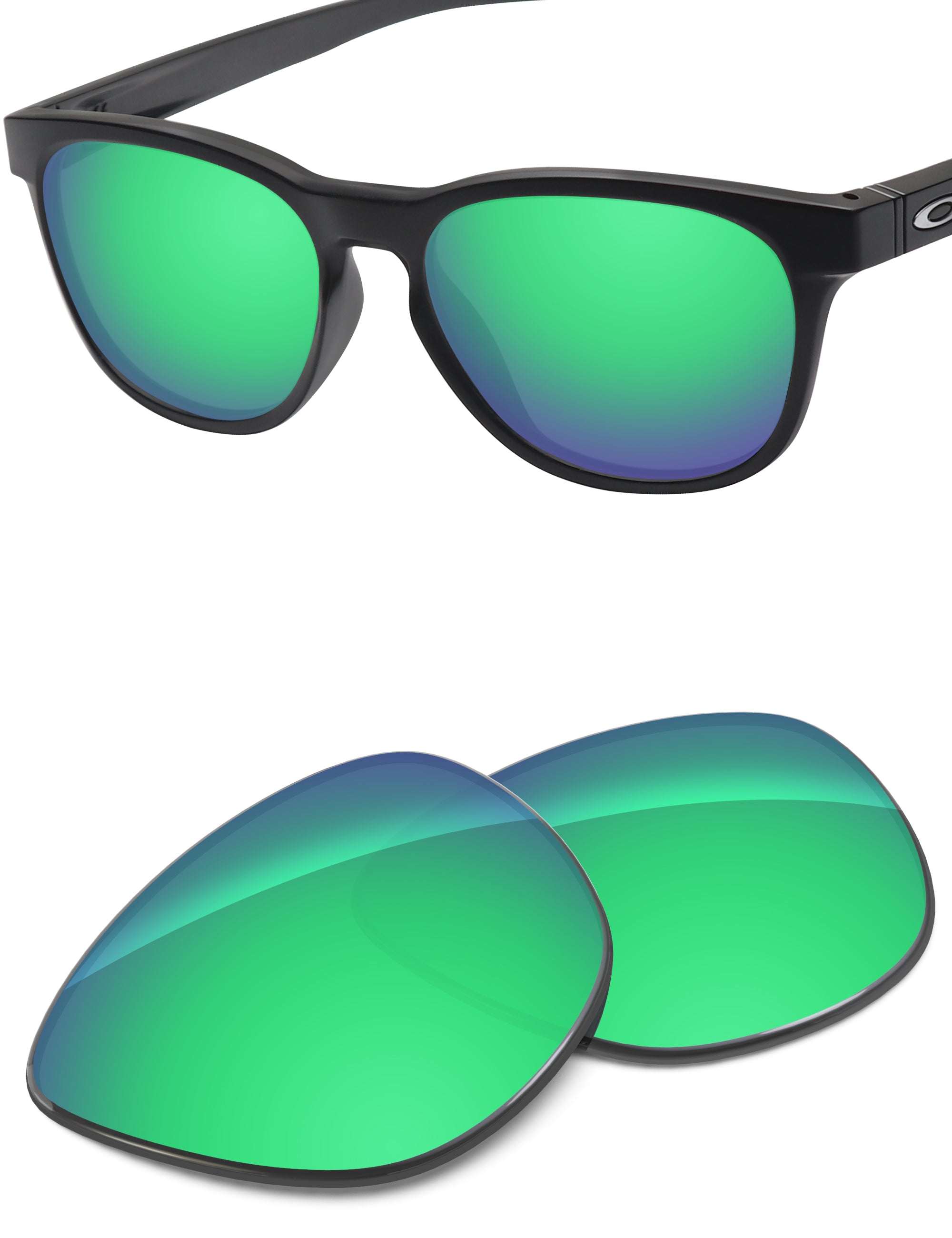 Emerald Green FlashMirror™-Non-Polarized