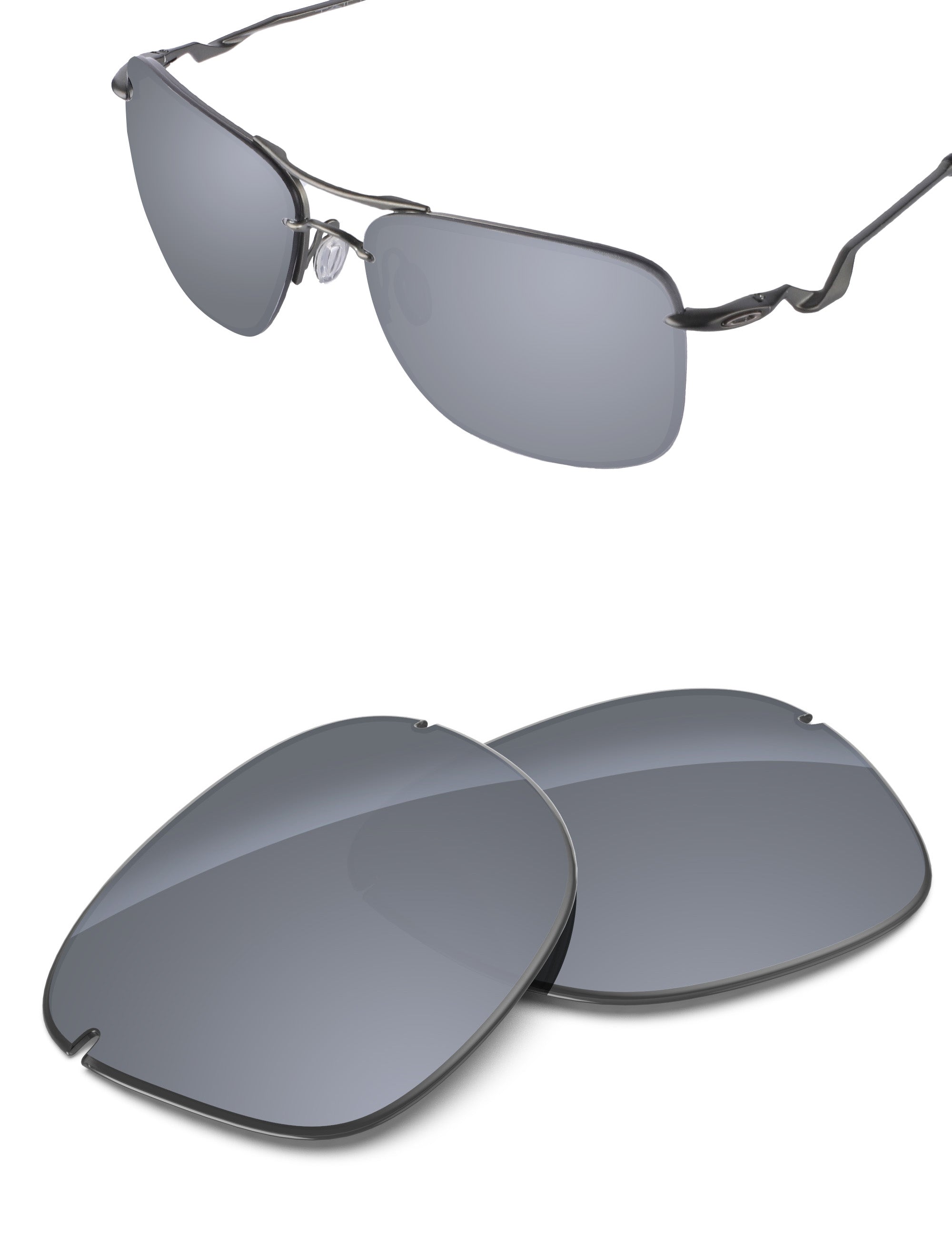 Silver Metallic FlashMirror™-Non-Polarized