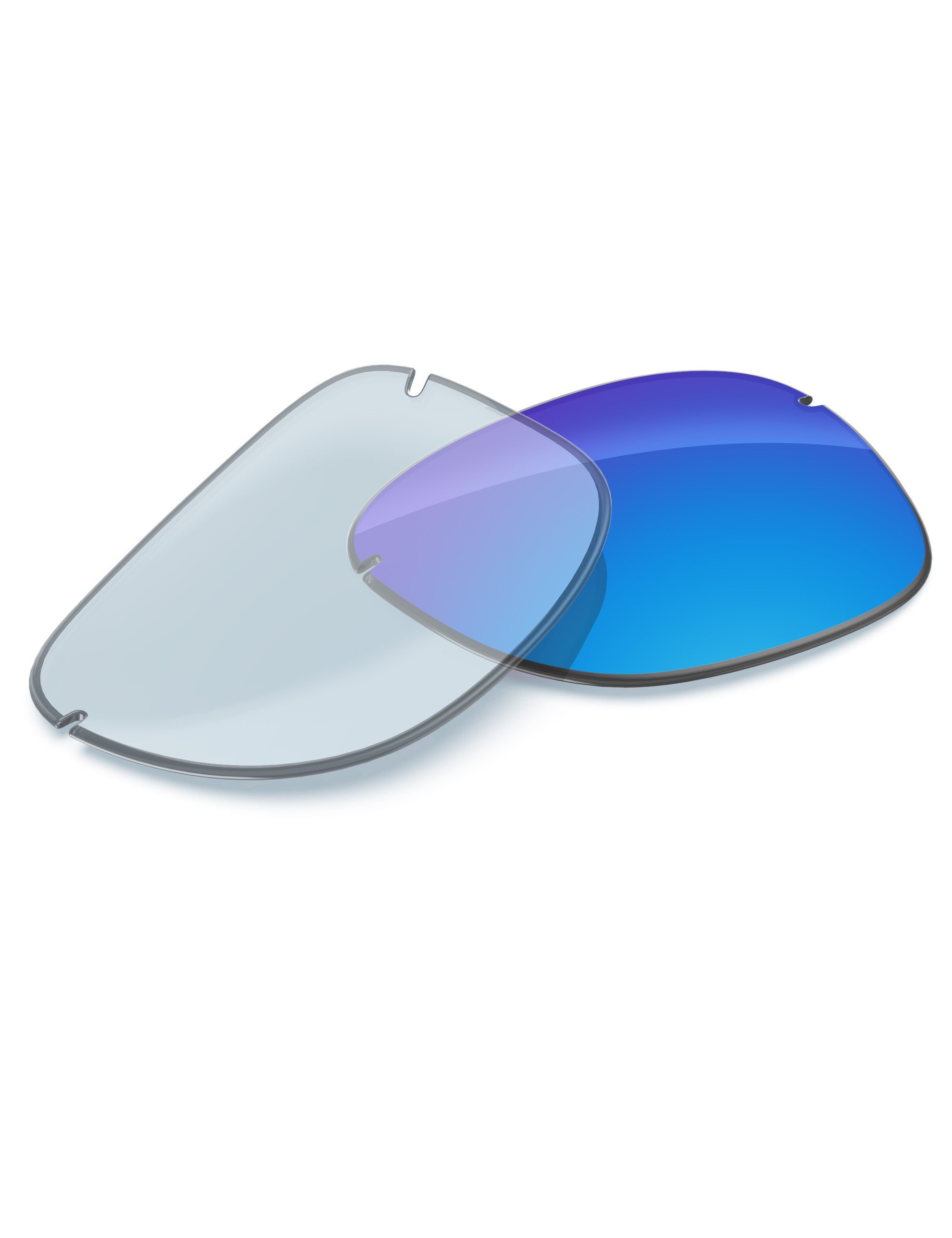 Sky Blue FlashMirror™ Photochromic-Non-Polarized