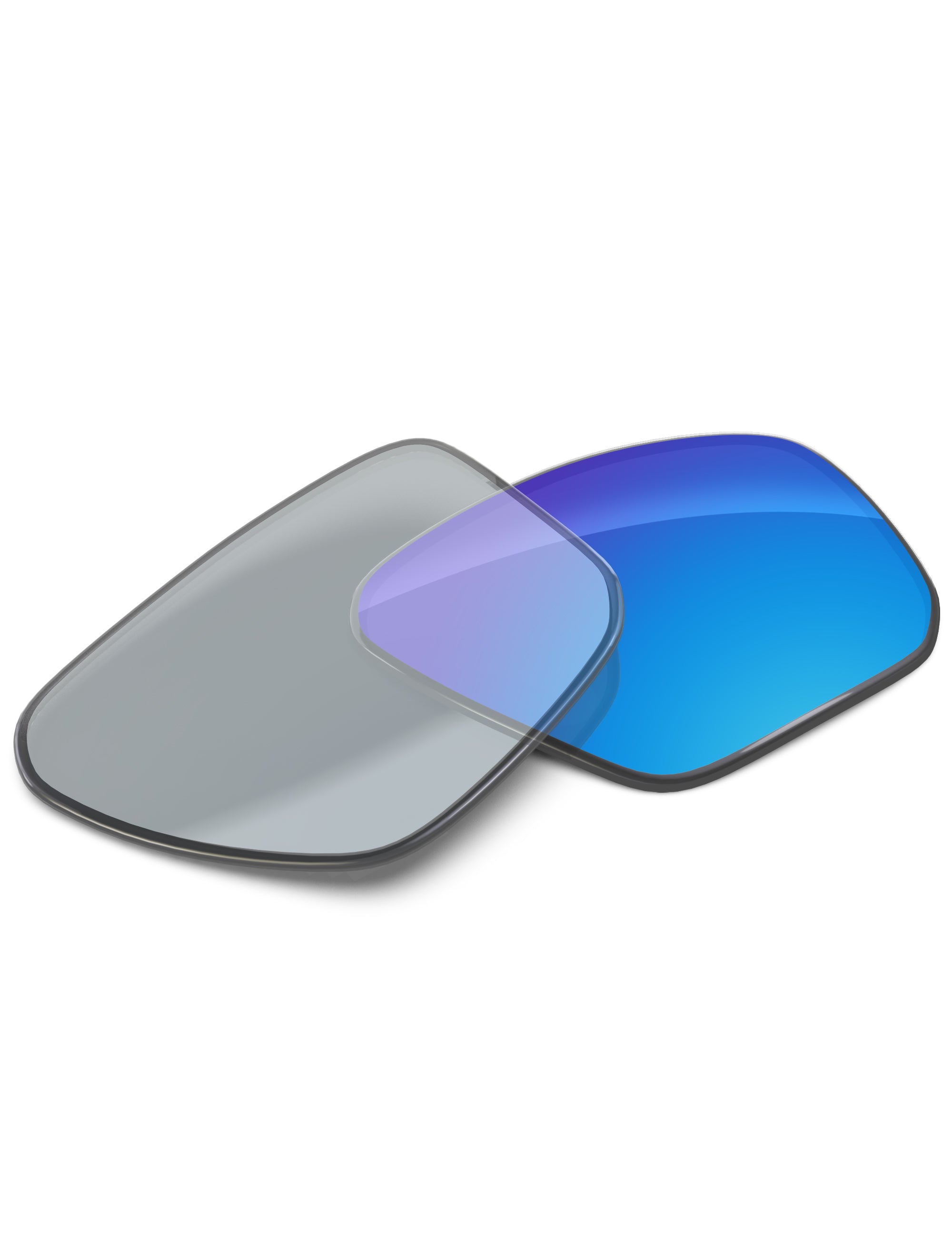 Sky Blue FlashMirror™ Photochromic-Non-Polarized