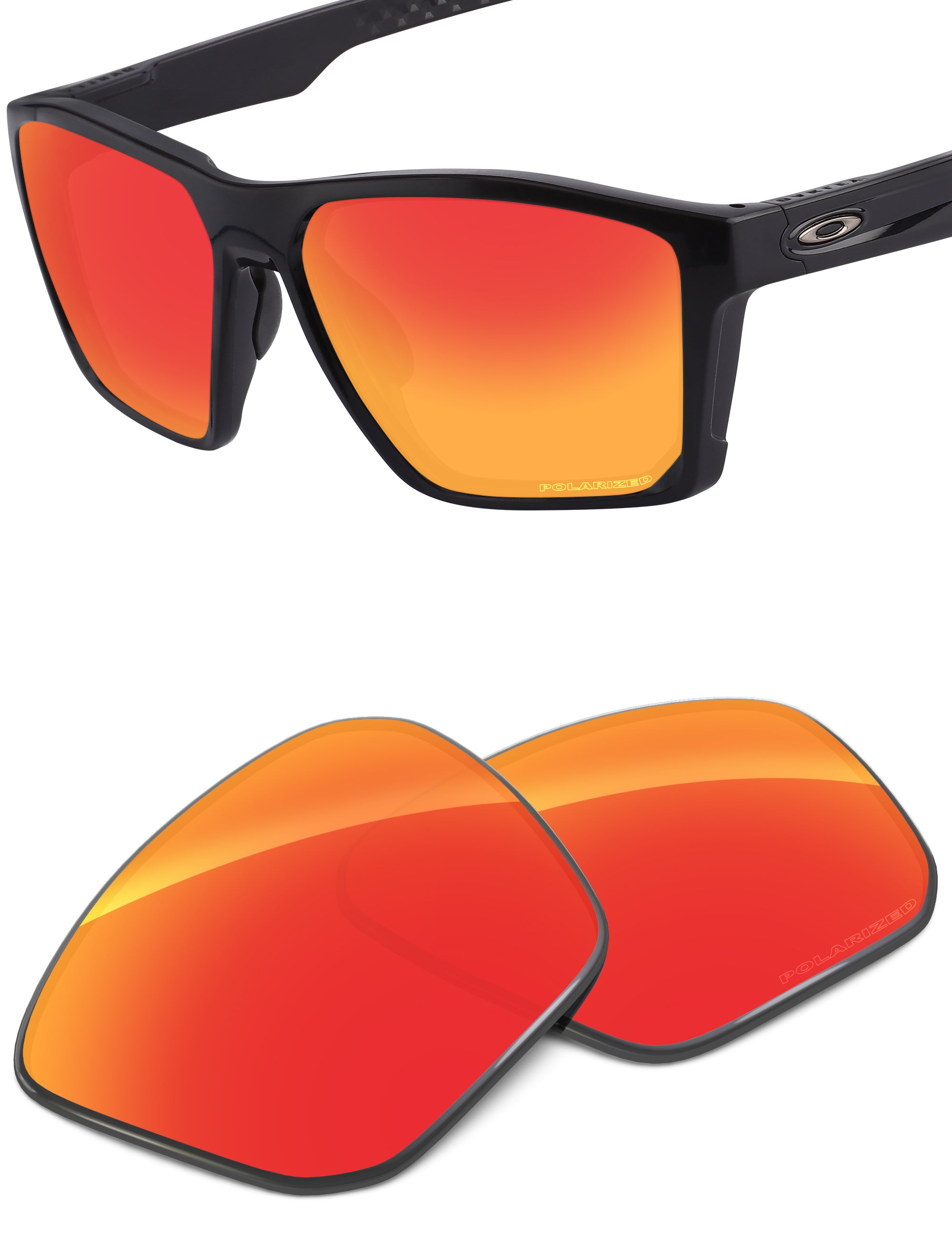 Fire Red FlashMirror™-Polarized
