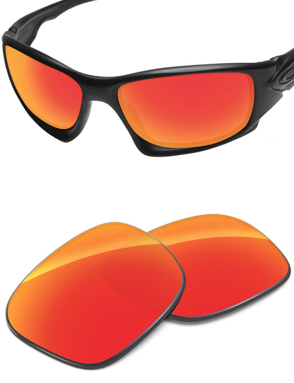Fire Red FlashMirror™-Non-Polarized