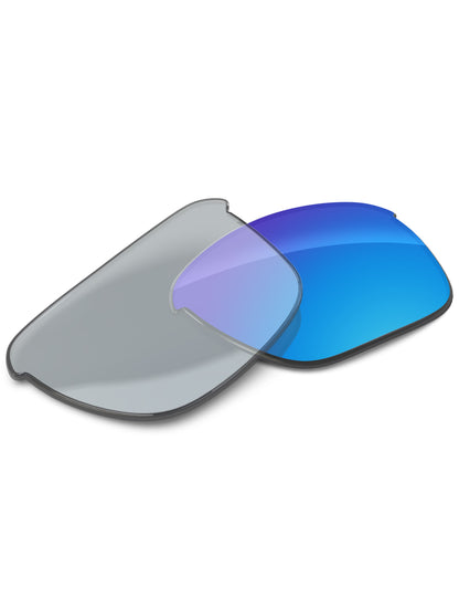 Sky Blue FlashMirror™ Photochromic-Non-Polarized