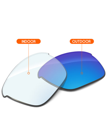 Sky Blue FlashMirror™ Photochromic-Non-Polarized