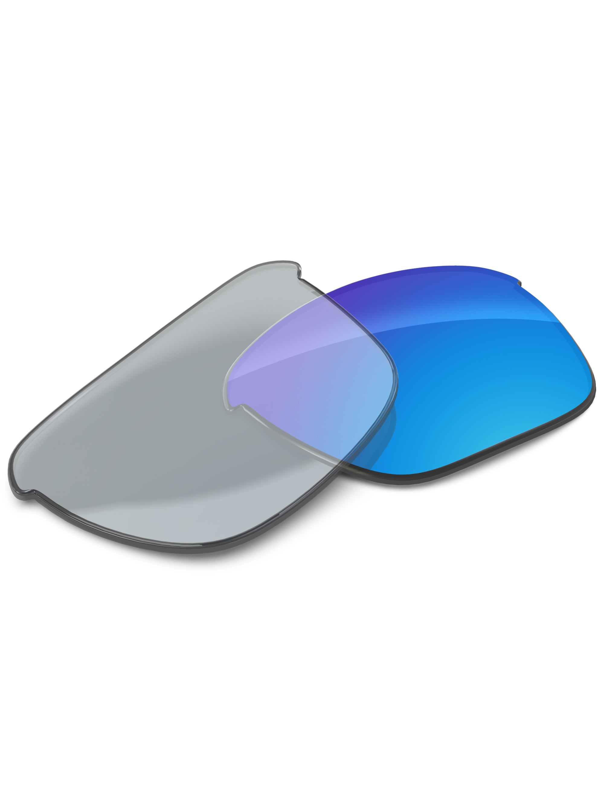 Sky Blue FlashMirror™ Photochromic-Non-Polarized