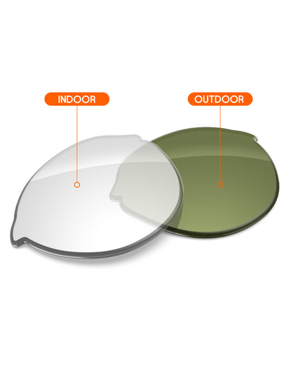 Adapt Green Photochromic Blue Light Blocking-Non-Polarized