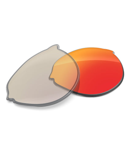 Fire Red FlashMirror™ Photochromic-Non-Polarized