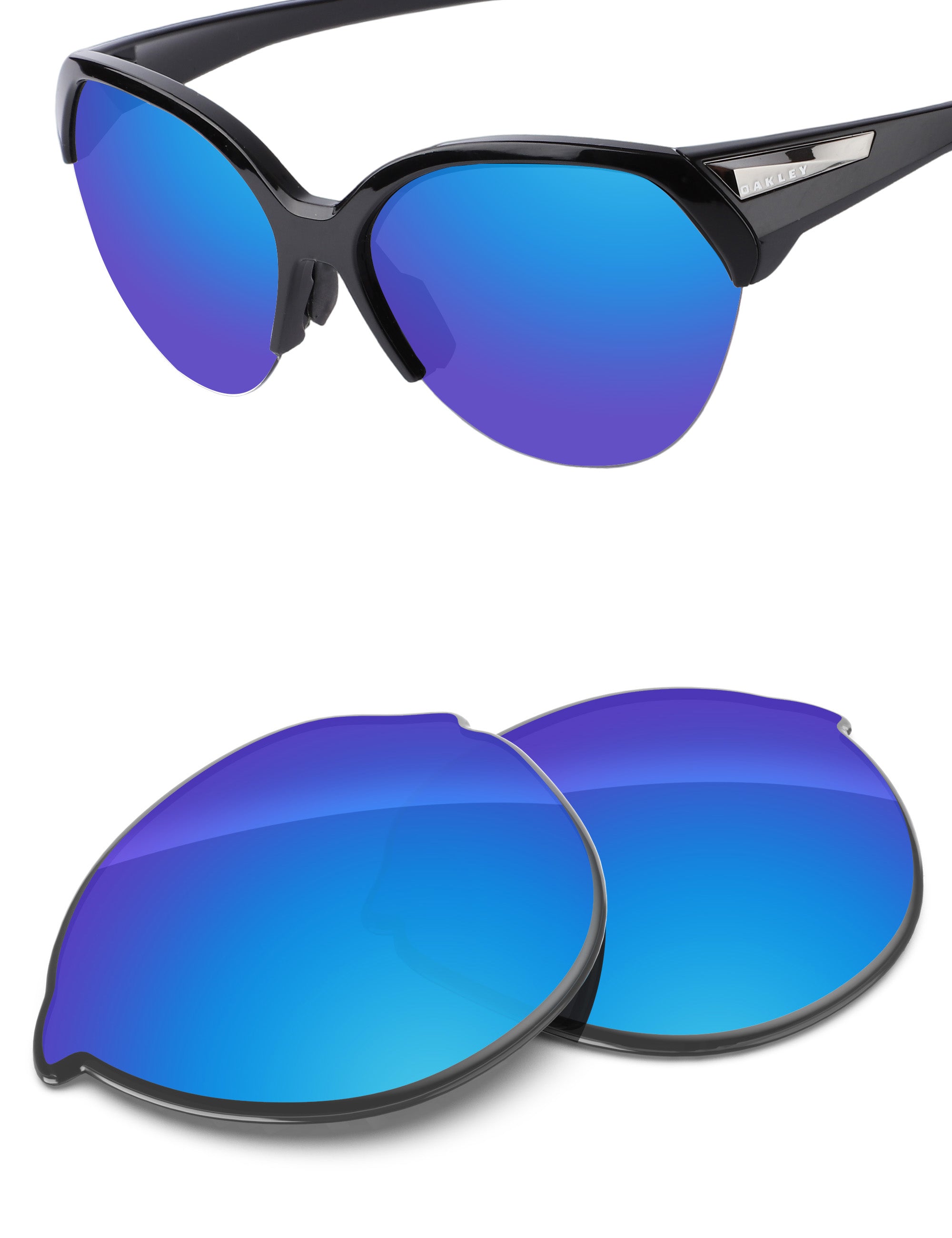 Sky Blue FlashMirror™-Non-Polarized