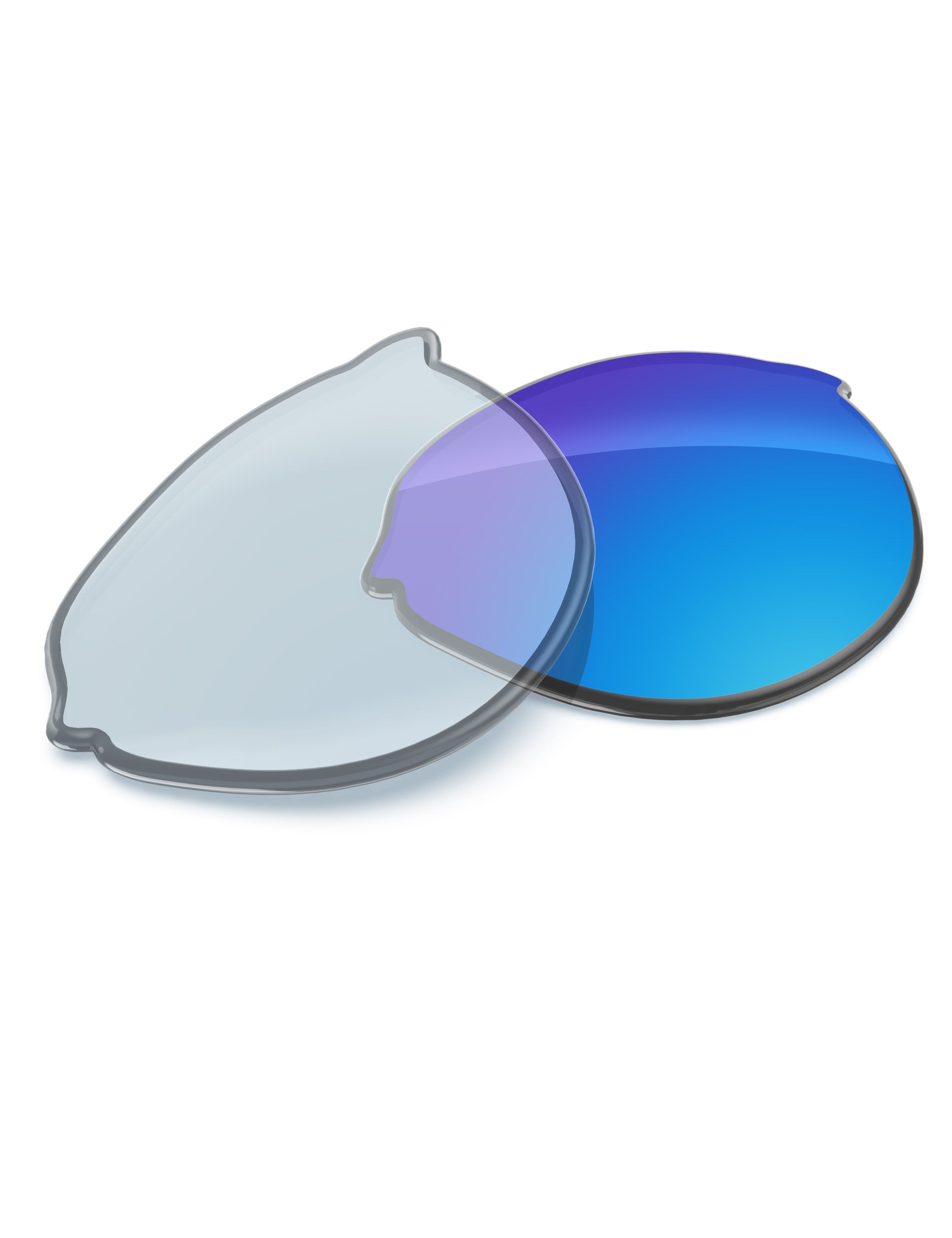 Sky Blue FlashMirror™ Photochromic-Non-Polarized