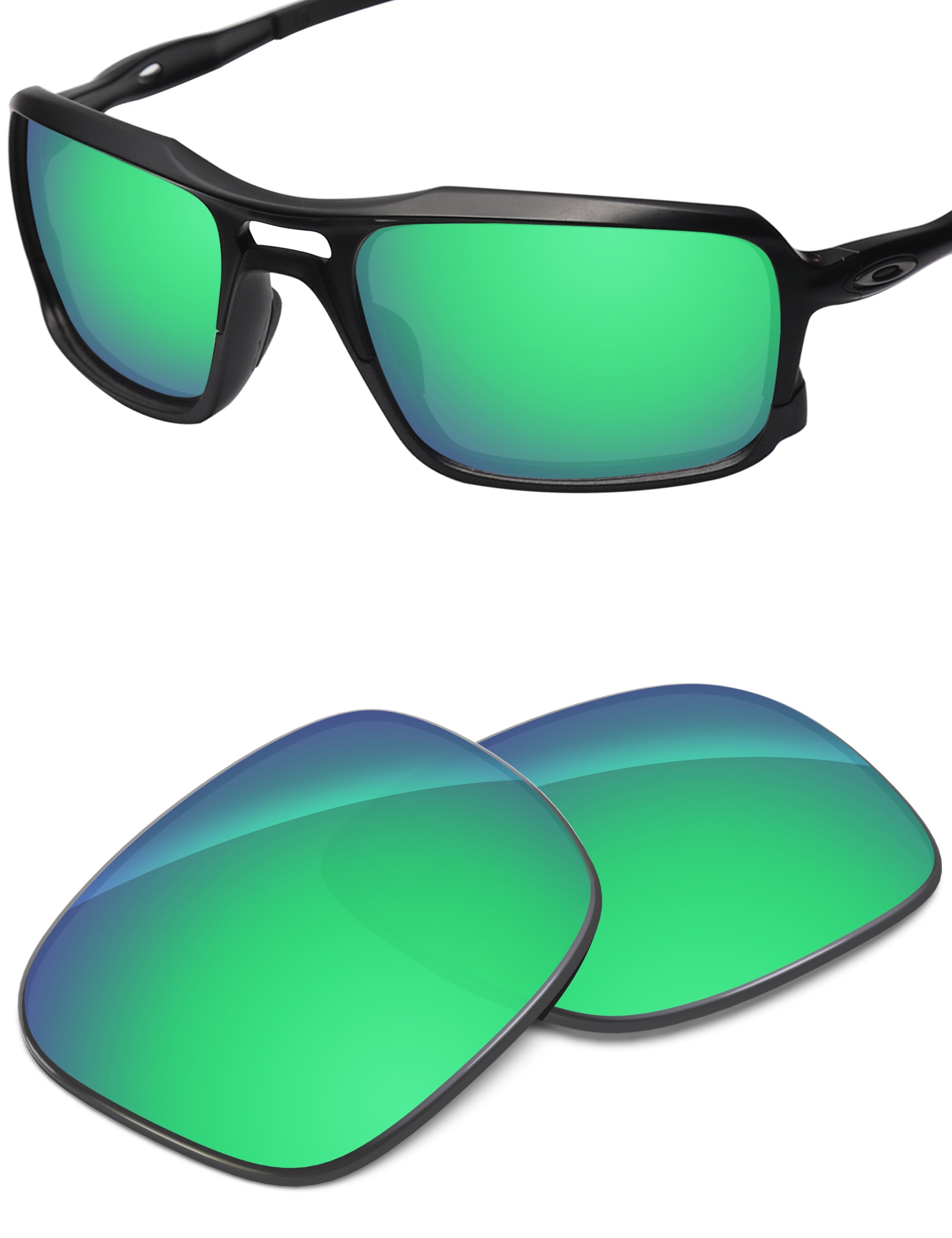 Emerald Green FlashMirror™-Non-Polarized