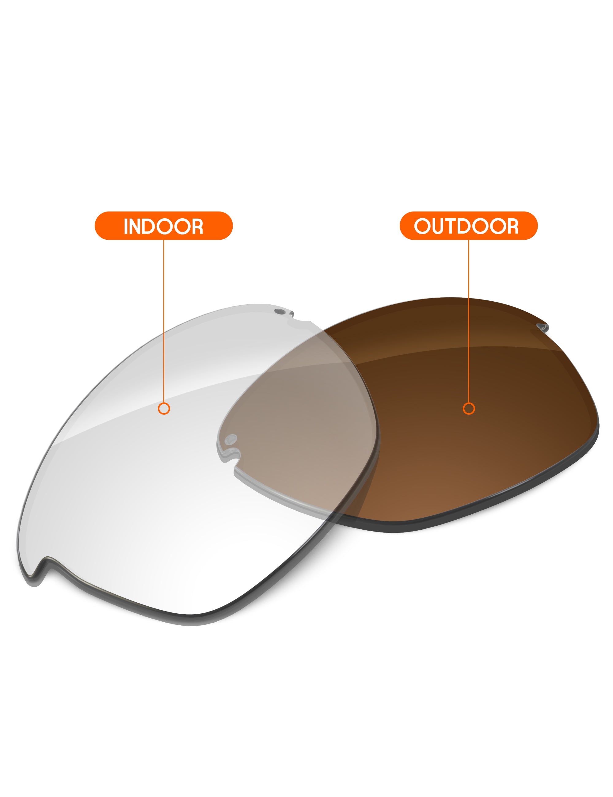 Adapt Brown Photochromic Blue Light Blocking-Non-Polarized