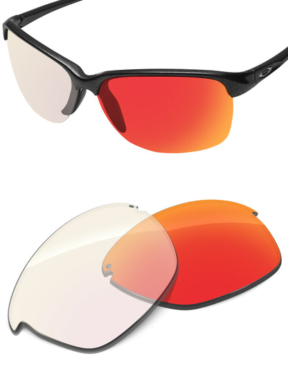 Fire Red FlashMirror™ Photochromic-Non-Polarized
