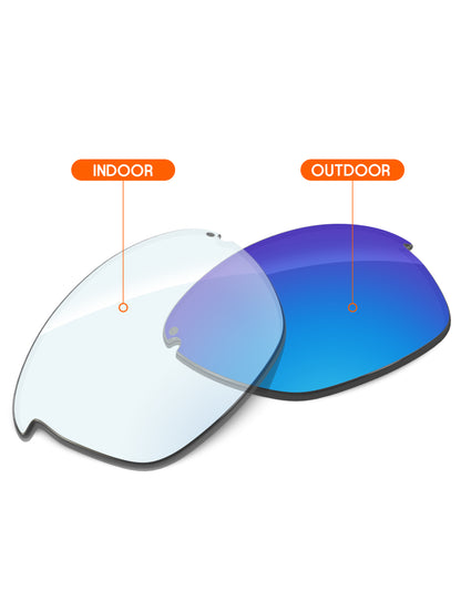 Sky Blue FlashMirror™ Photochromic-Non-Polarized