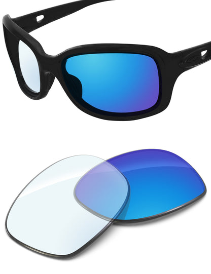 Sky Blue FlashMirror™ Photochromic-Non-Polarized