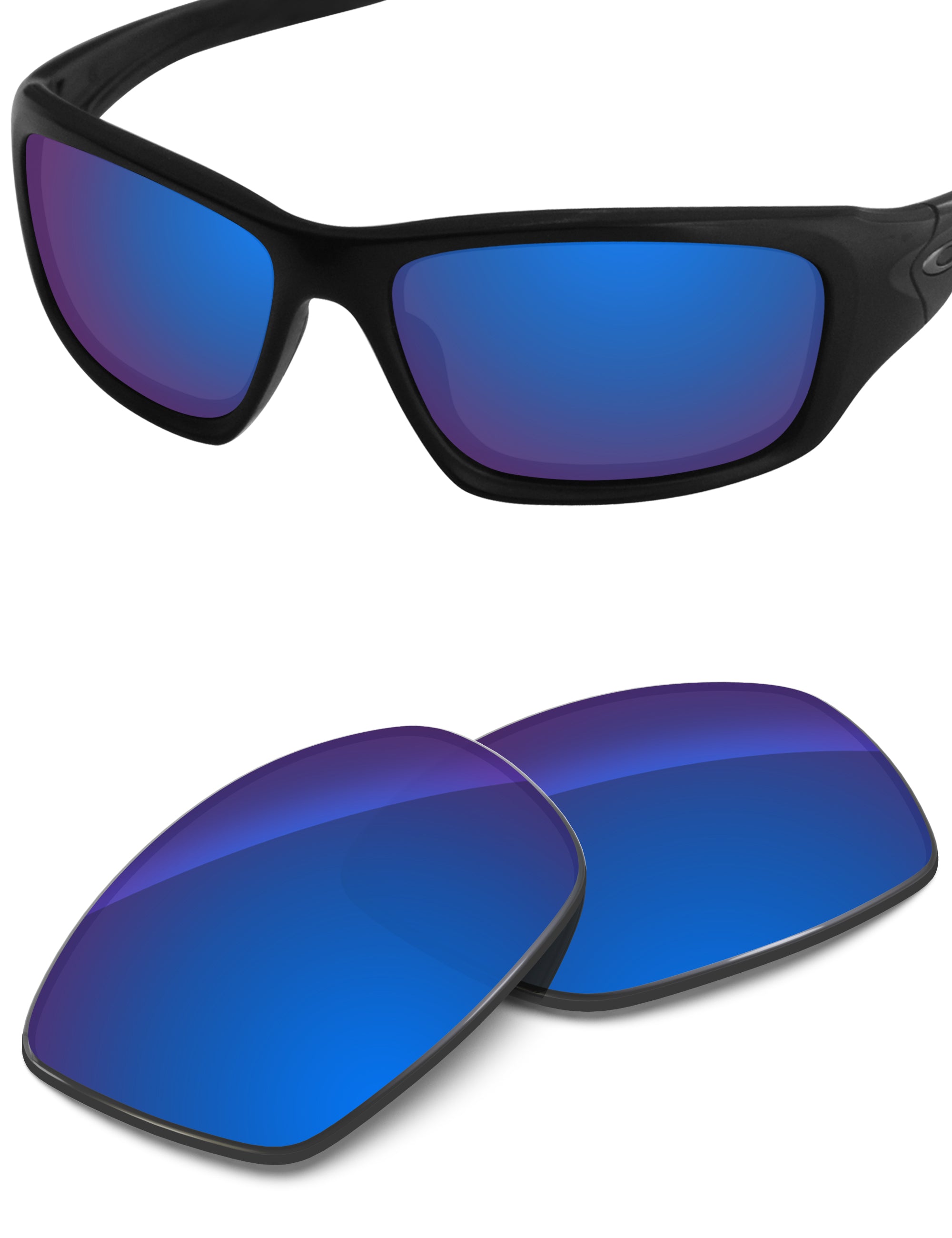 Sapphire Blue FlashMirror™-Non-Polarized