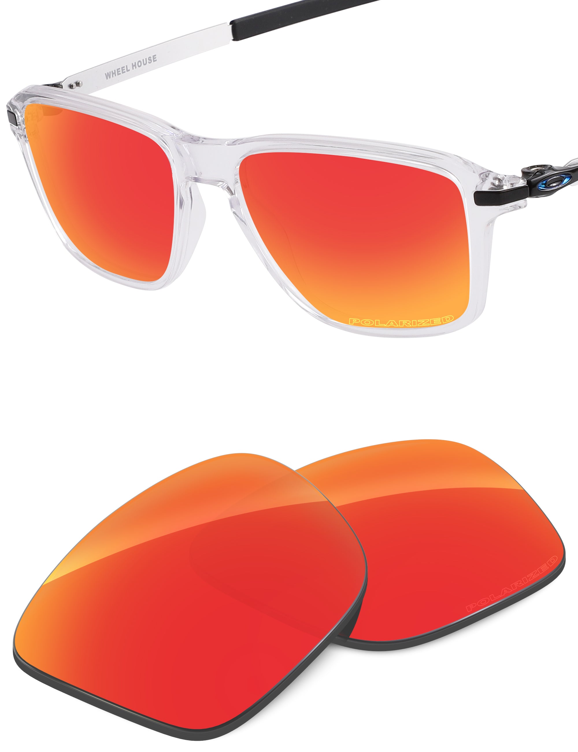 Fire Red FlashMirror™-Polarized