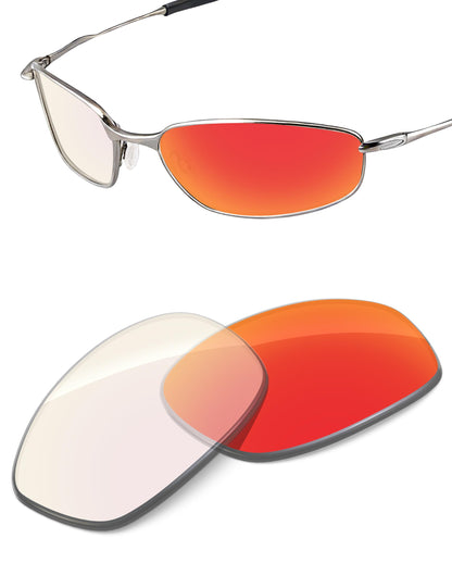 Fire Red FlashMirror™ Photochromic-Non-Polarized
