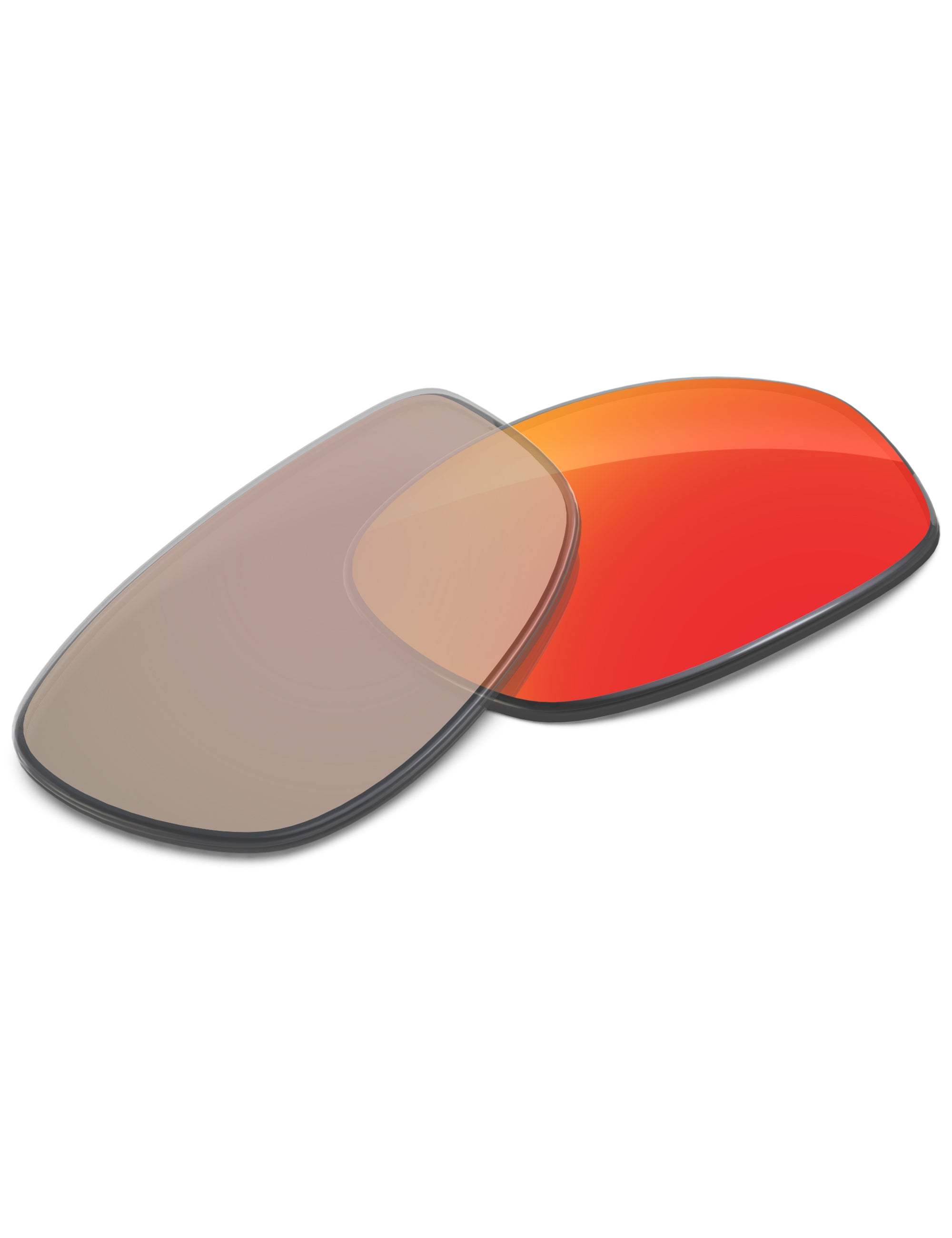 Fire Red FlashMirror™ Photochromic-Non-Polarized