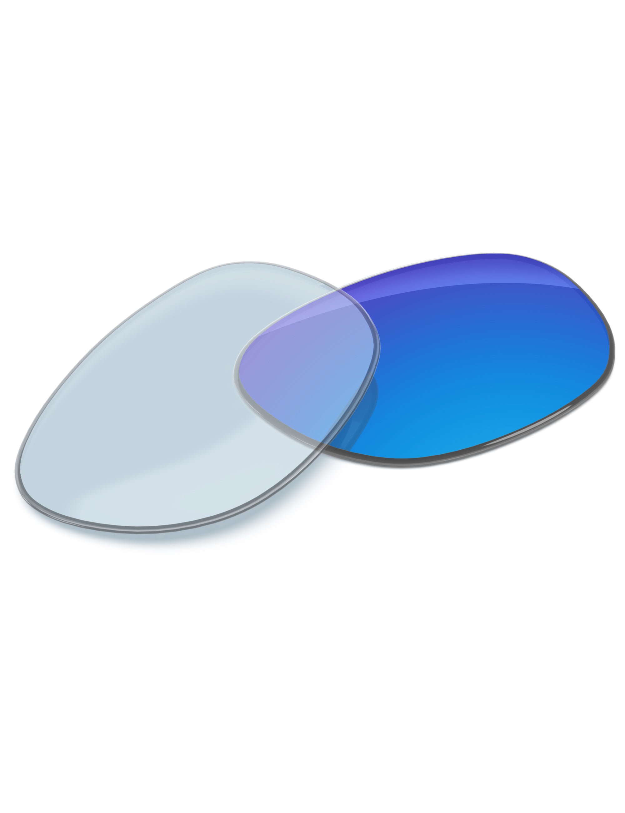Sky Blue FlashMirror™ Photochromic-Non-Polarized