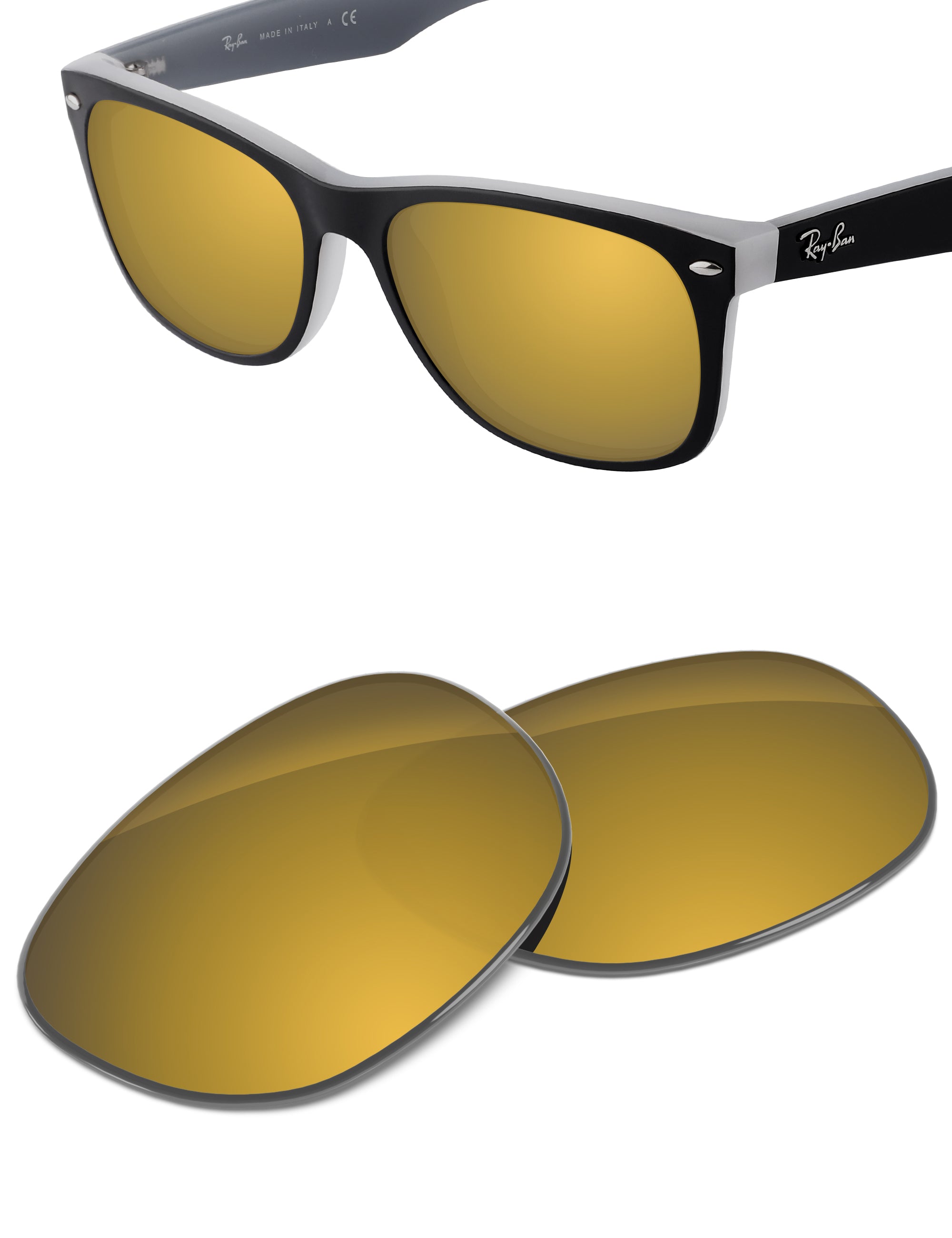 Tungsten Gold FlashMirror™-Non-Polarized