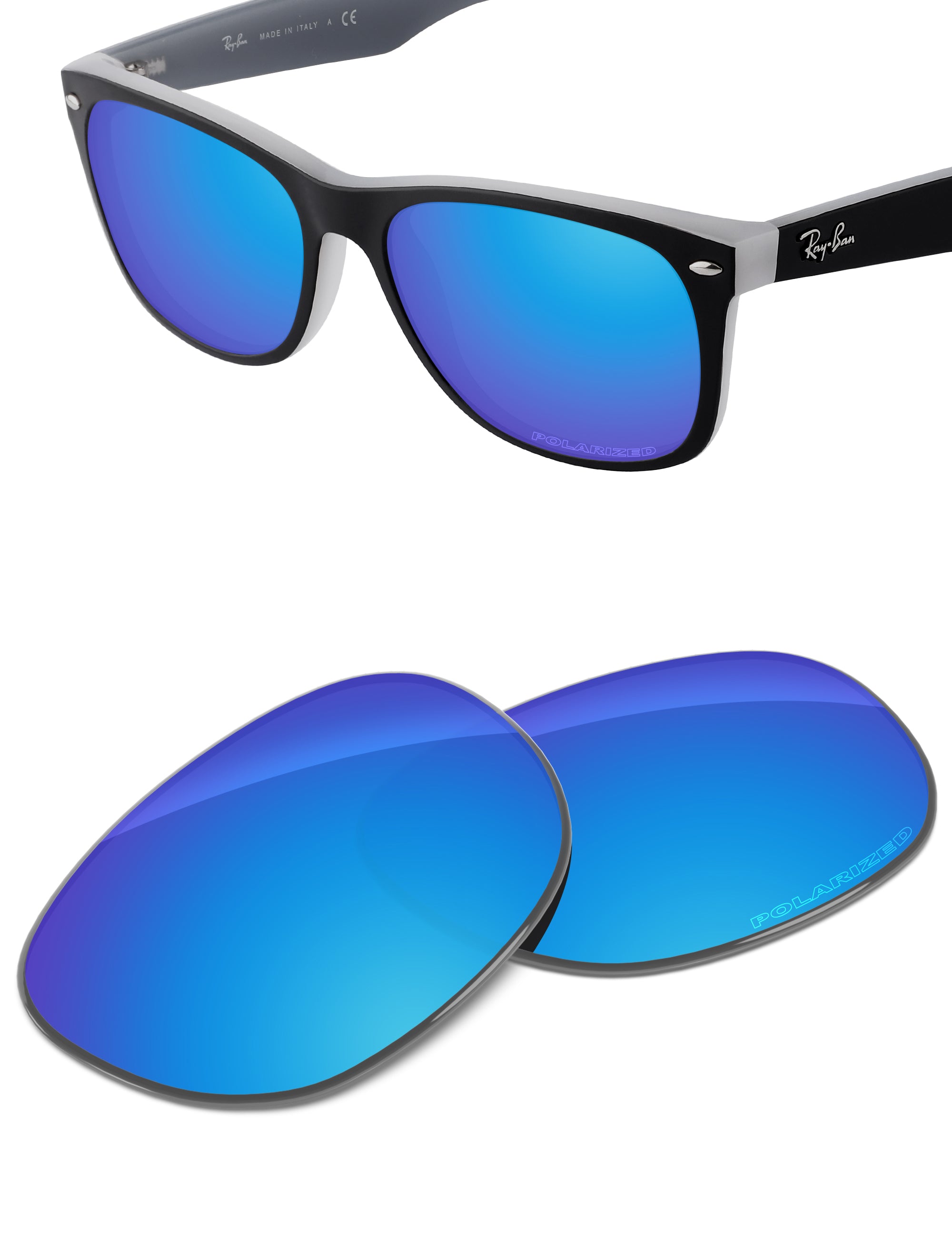 Sky Blue FlashMirror™-Polarized