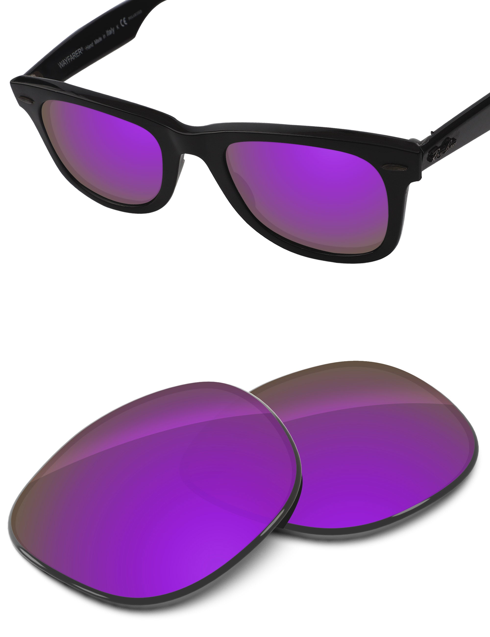 Plum Purple FlashMirror™-Non-Polarized