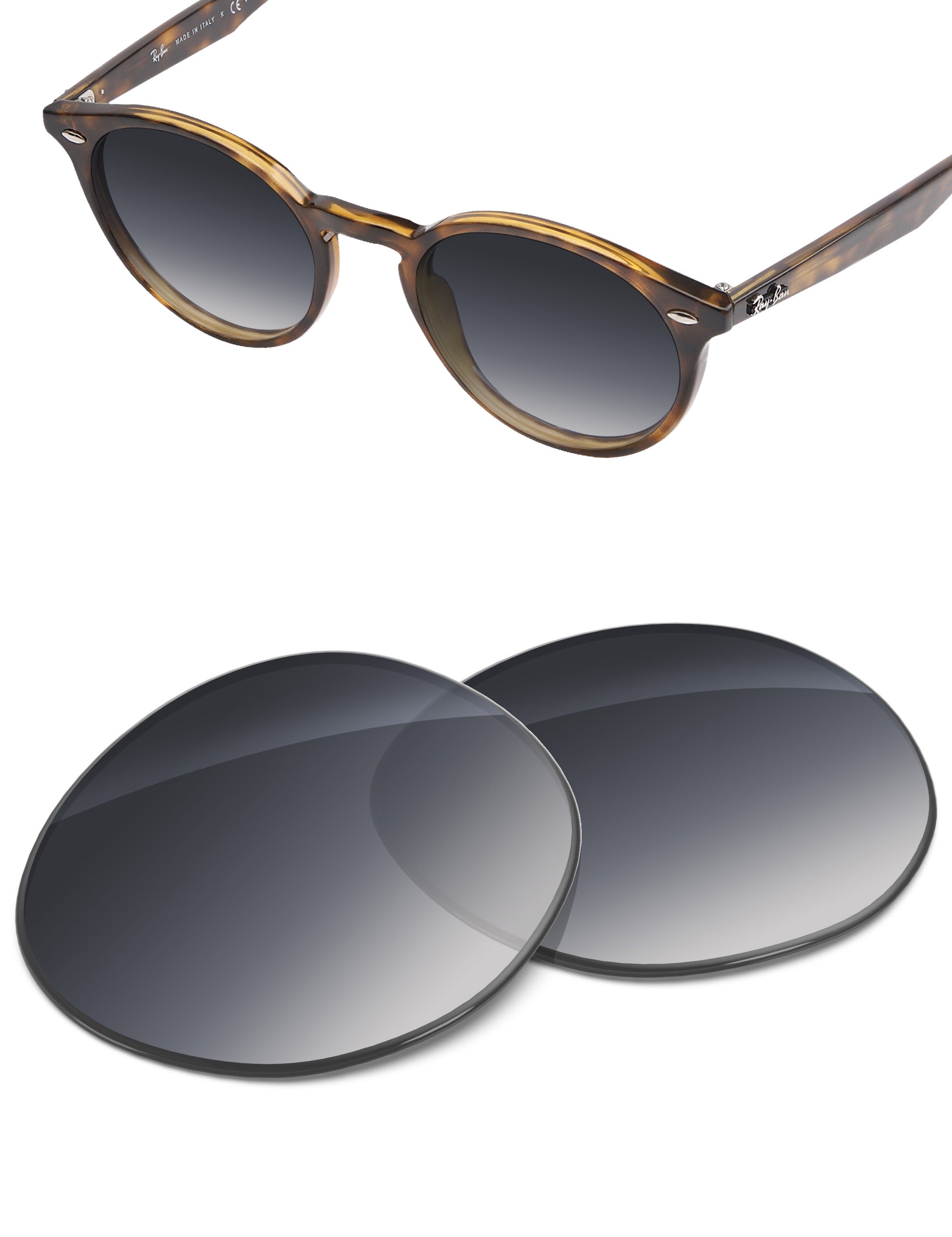 Gray Gradient-Non-Polarized