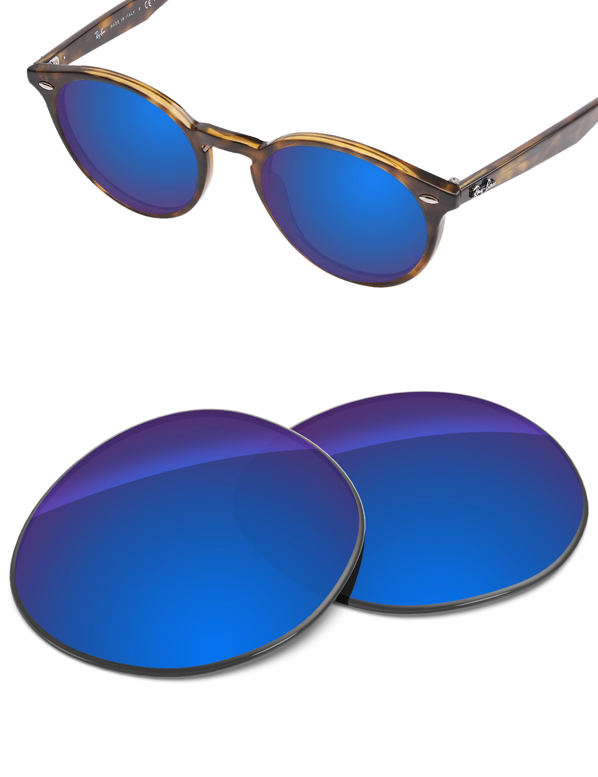 Sapphire Blue FlashMirror™-Non-Polarized