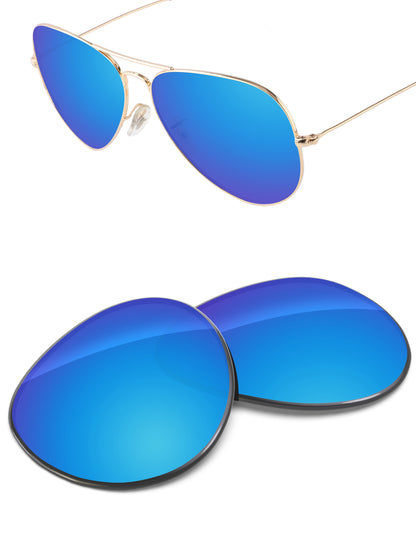 Sky Blue FlashMirror™-Non-Polarized