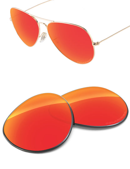 Fire Red FlashMirror™-Polarized