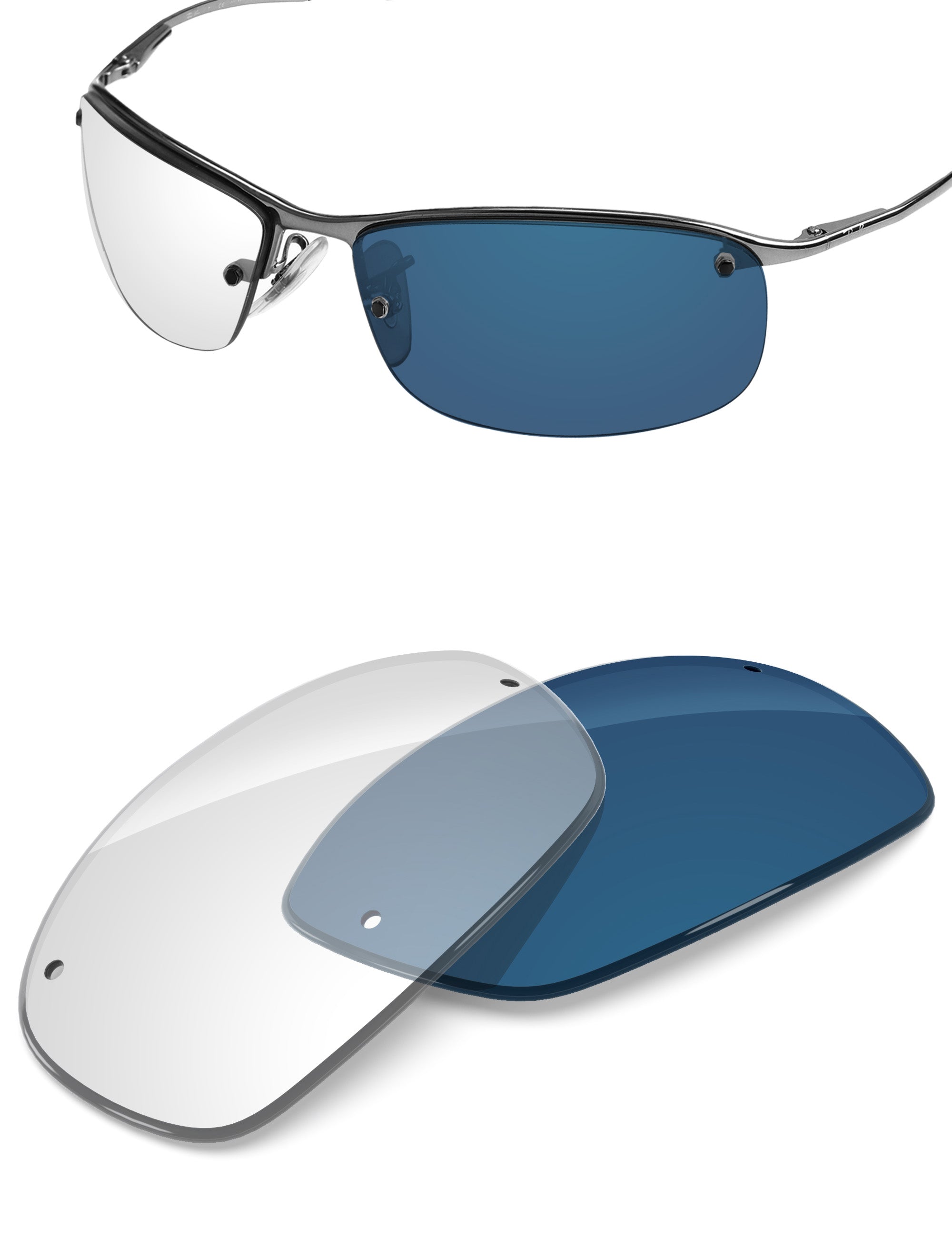 Adapt Blue Photochromic Blue Light Blocking-Non-Polarized
