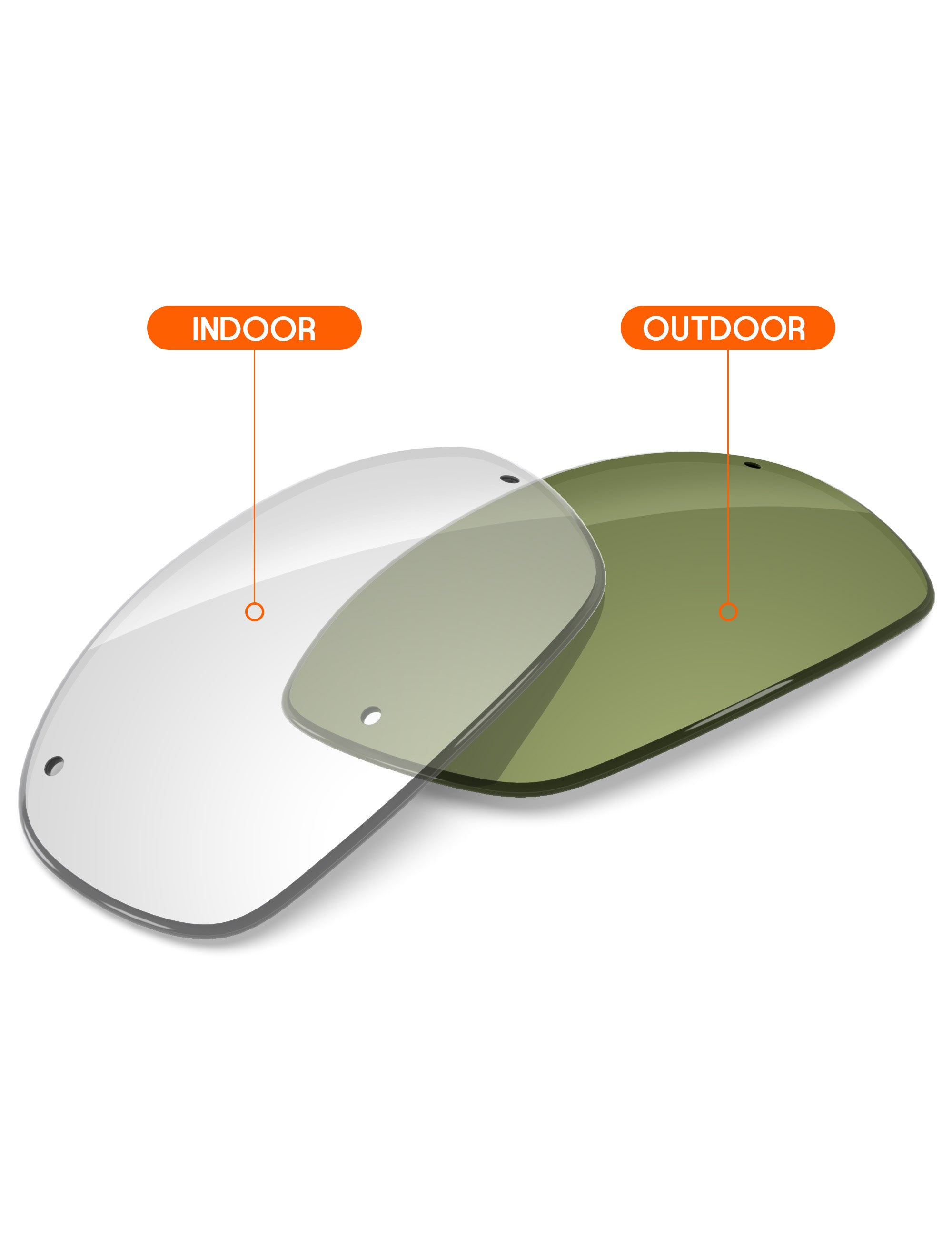 Adapt Green Photochromic Blue Light Blocking-Non-Polarized