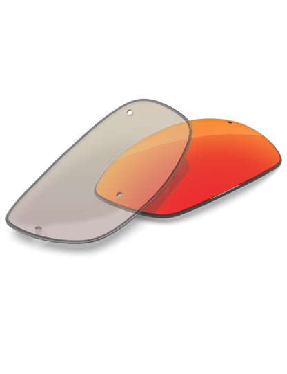 Fire Red FlashMirror™ Photochromic-Non-Polarized