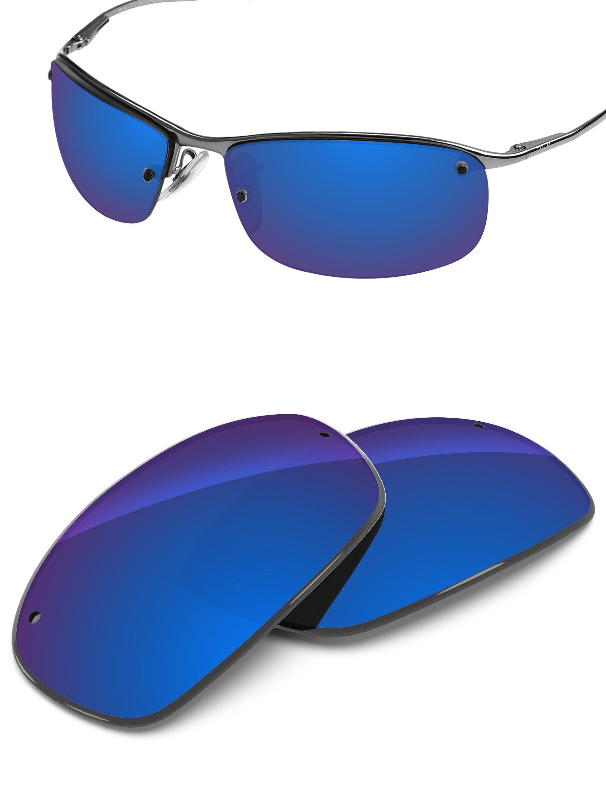 Sapphire Blue FlashMirror™-Non-Polarized