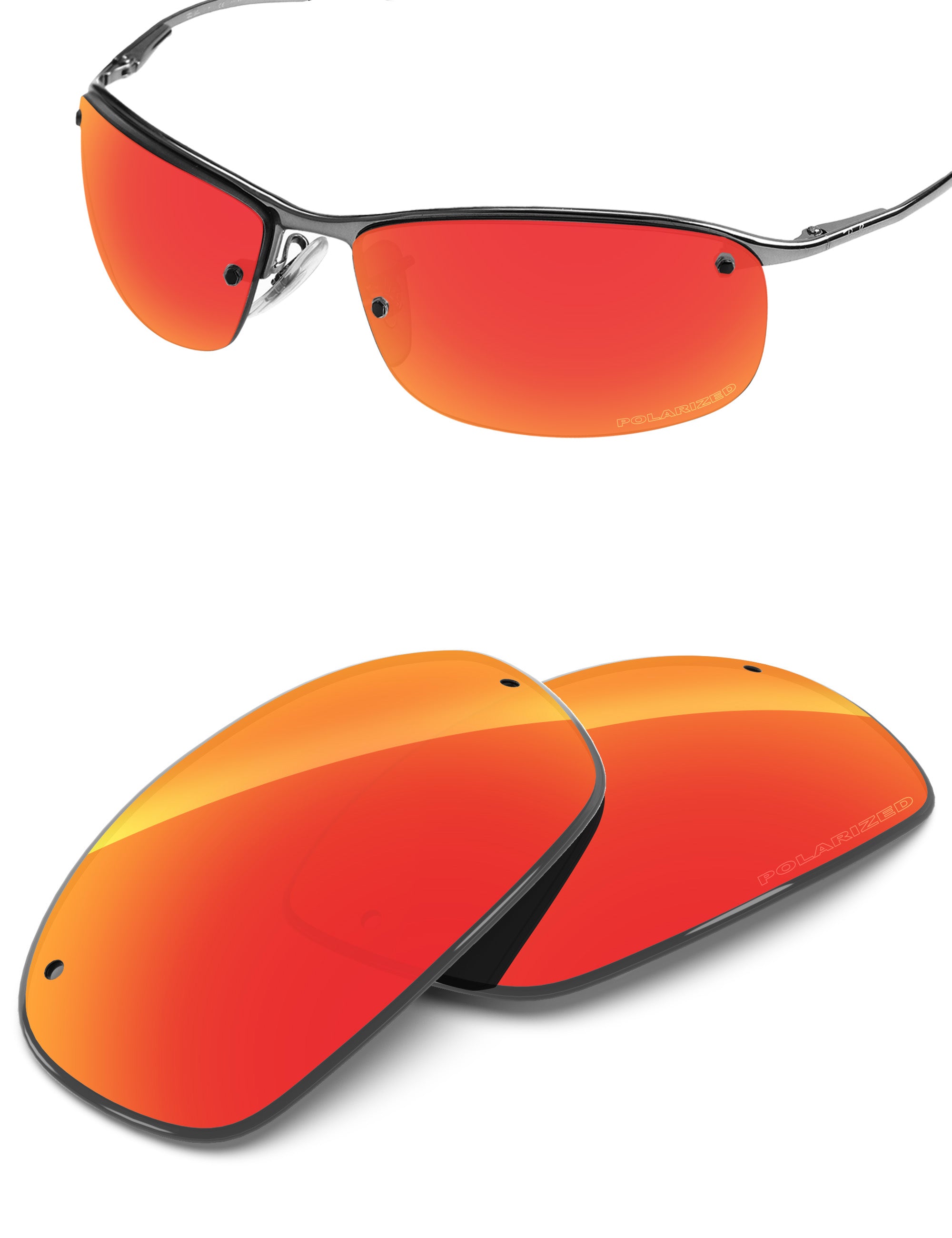 Fire Red FlashMirror™-Polarized