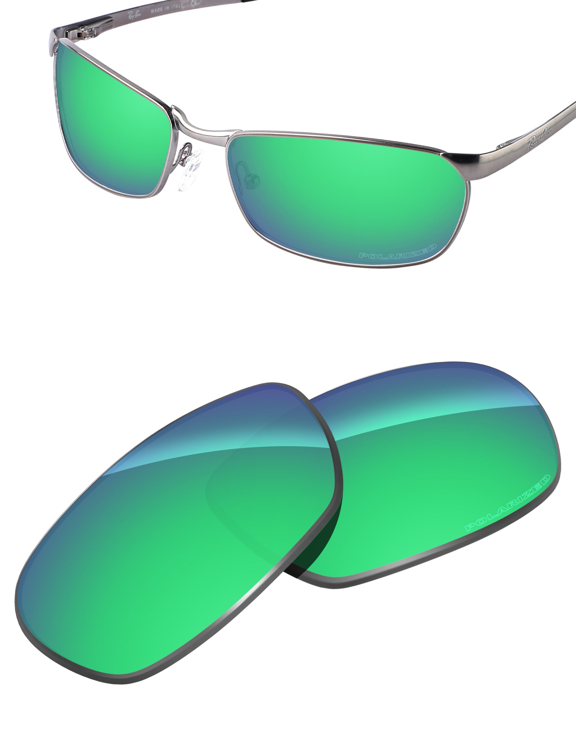 Emerald Green FlashMirror™-Polarized